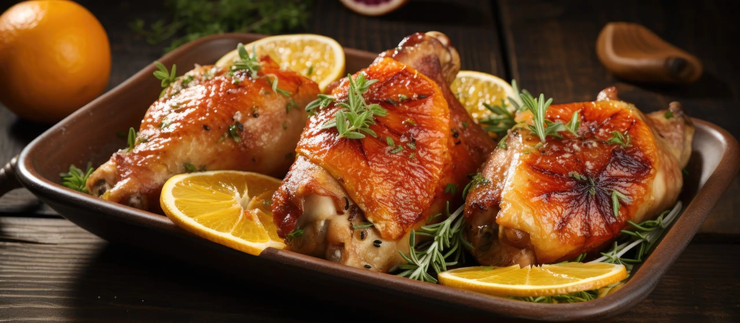 Citrus and Herb-Roasted Chicken with Winter Vegetables