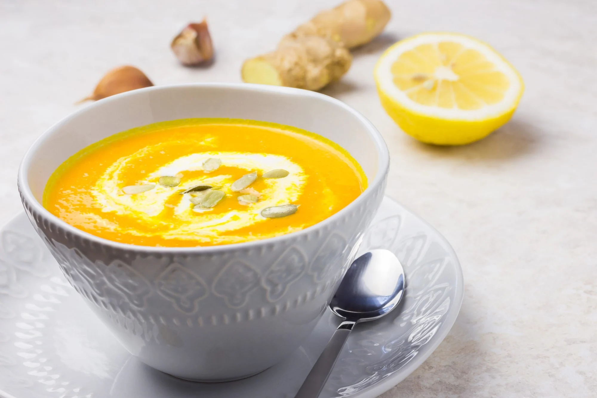 Ginger & Turmeric Vegetable Detox Broth